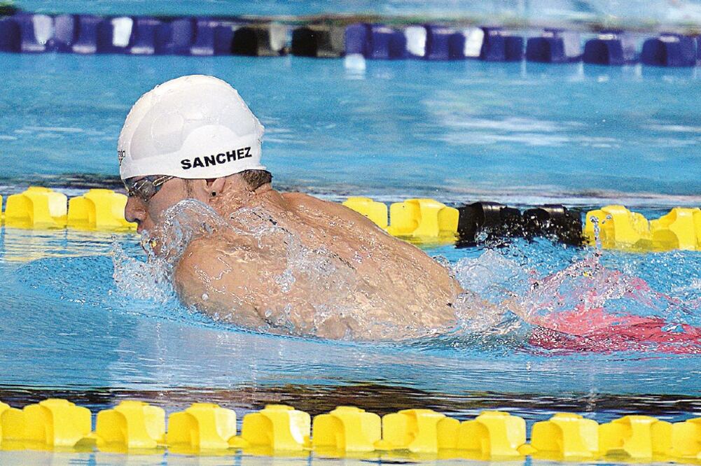 Sánchez fue el mejor en 150 m CI SM4 (SM1-4) con marca de 2:48.49 minutos (CORTESÍA CONADE)