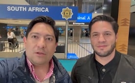 Julio Ibáñez, periodista de TUDN, emitió su primer mensaje tras ser liberado en Sudáfrica