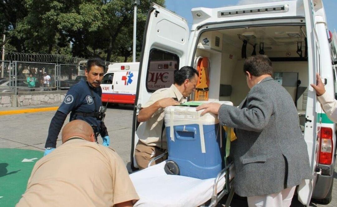 El corazón se trasplantó a un joven de 24 años (Foto: Cortesía IMSS)