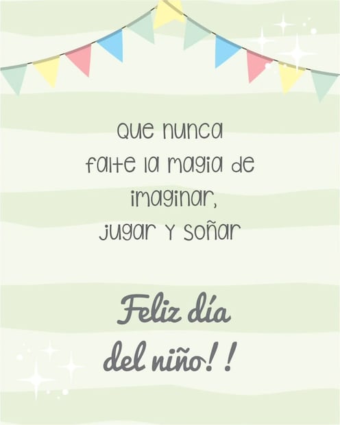 Las mejores imágenes para dedicar este 30 de abril, Día del Niño. Foto: Redes sociales