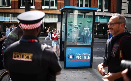 Banksy cierra una semana de sorpresas con otra obra de la serie del 'zoo de Londres'