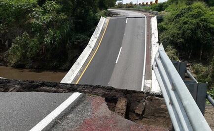 Colapsa tramo de autopista México-Acapulco por sismo