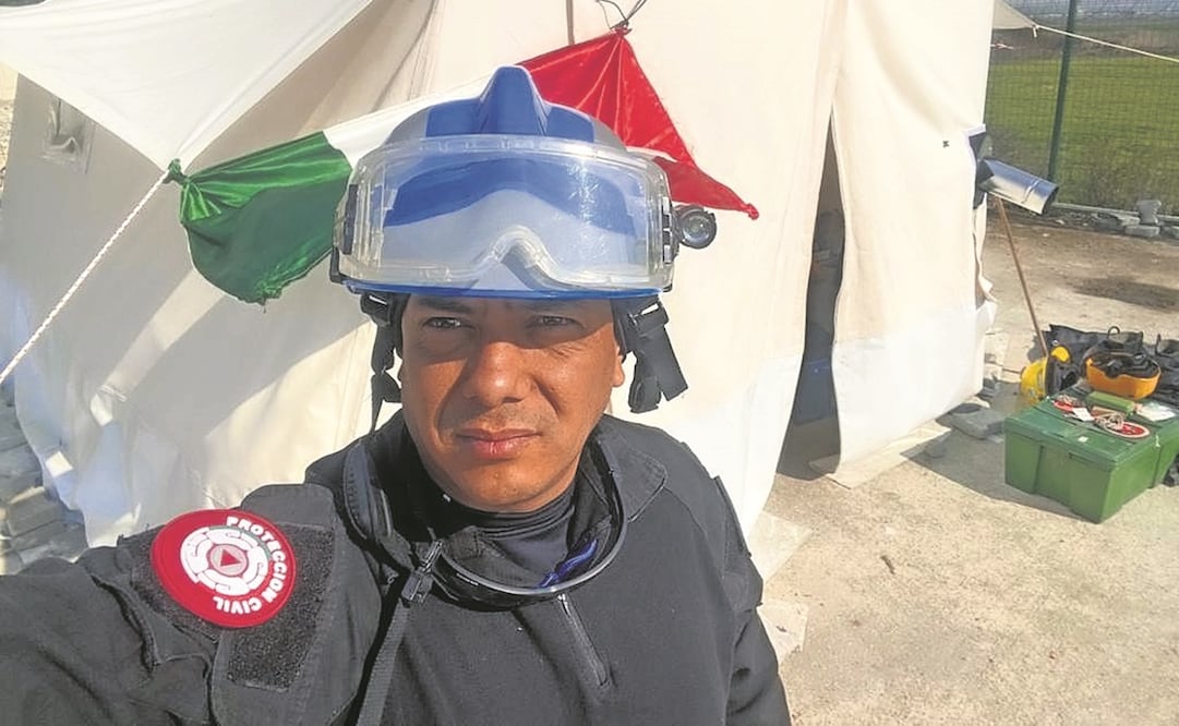 Jorge está en la provincia de Hatay, en Turquía, en un campamento que les asignó la ONU. Foto: ESPECIAL