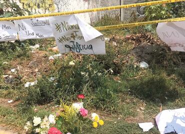 Escena del crimen de feminicidas, sin vigilar