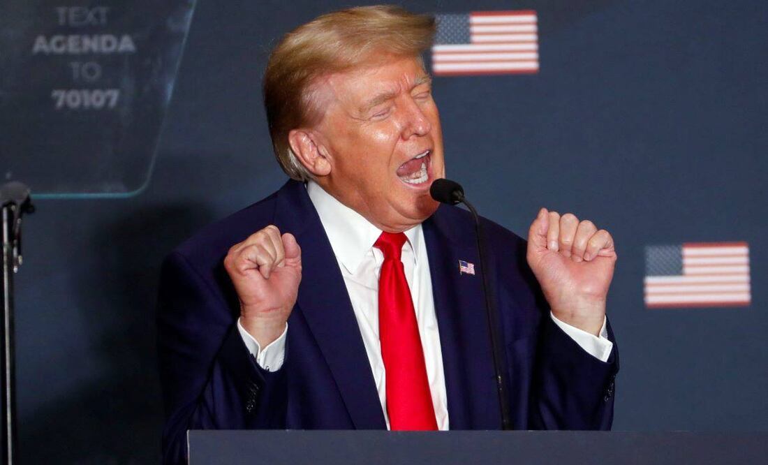 El expresidente Donald Trump fue acusado por un pago irregular a una actriz de cine para adultos. Foto: Archivo/EFE