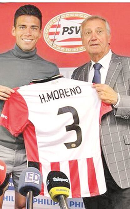 Héctor Moreno ansía conquistar el título de la Eredivisie con el PSV (TOMADA DE TWITTER)