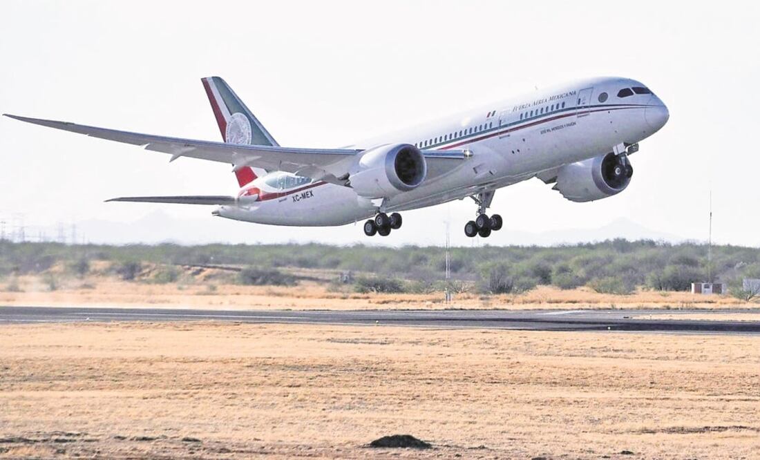 El avión presidencial "José María Morelos y Pavón". Foto: Archivo/El Universal