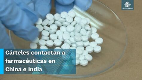 Narcos inventan 74 precursores de opioide sintético