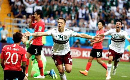 Mexico wins against South Korea at the World Cup