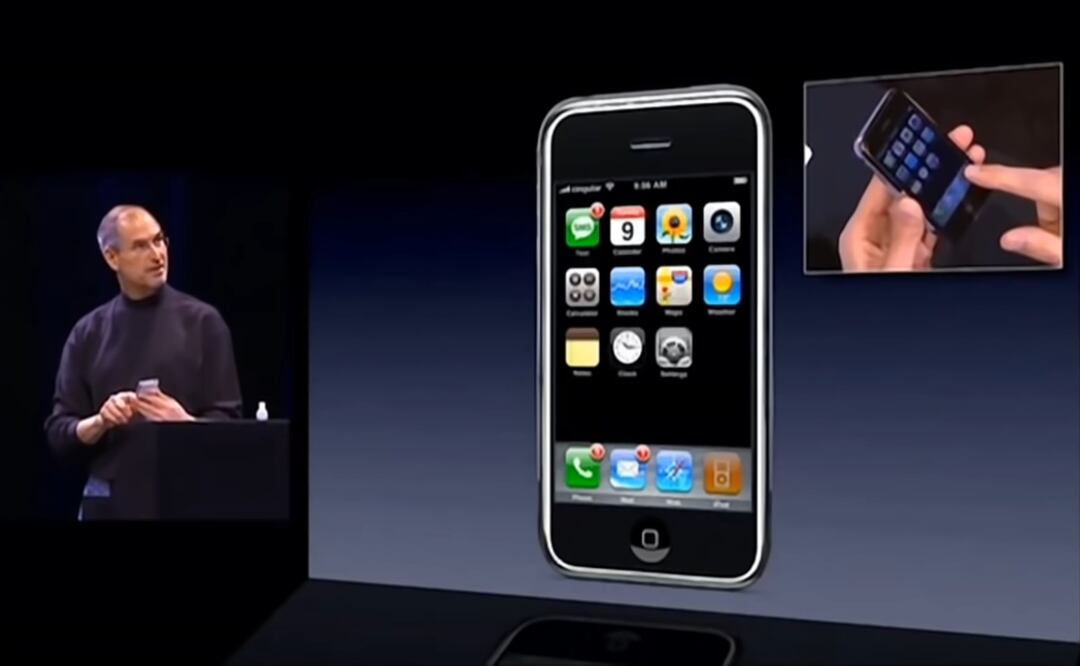 ¿Cómo fue el primer iPhone lanzado hace 18 años? Imagen: captura de pantalla