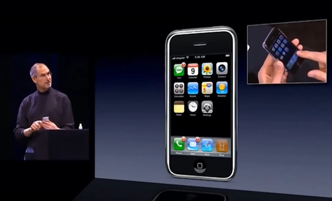 ¿Cómo fue el primer iPhone lanzado hace 18 años? Imagen: captura de pantalla