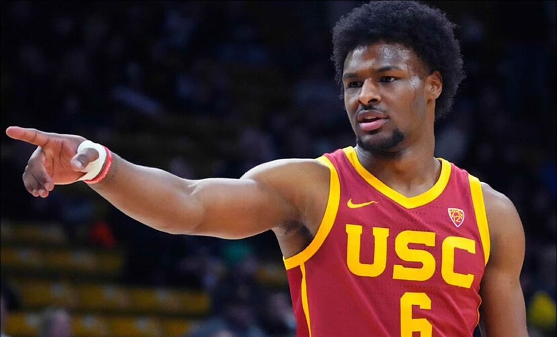 LeBron James podría jugar con su hijo en la NBA / Foto: Especiales