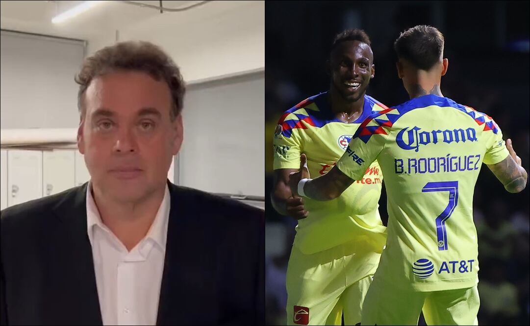 David Faitelson le pide tranquilidad al América poque todavía no ha ganado nada / FOTO: ESPECIAL