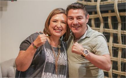 El Travieso Arce se suma a los simpatizantes de Xóchitl Gálvez: El corazón en los guantes