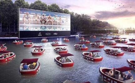 Así es el cine flotante gratuito que se planea abrir en París