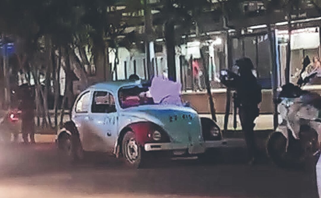 Cinco cuerpos fueron hallados en dos taxis en Acapulco. Foto: Especial