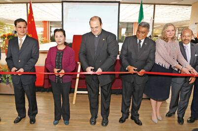 Abren en México biblioteca de China