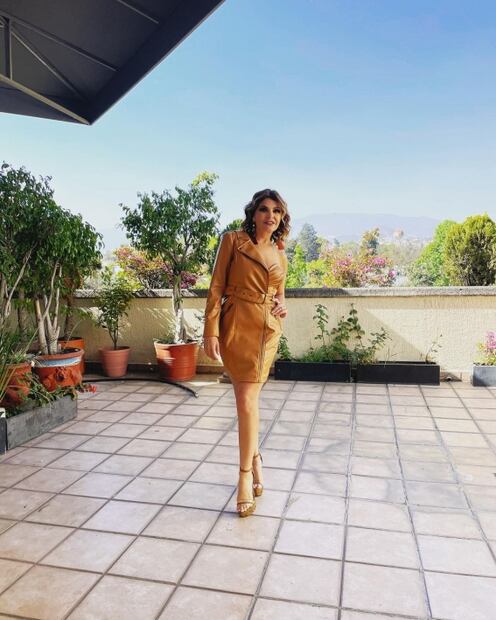 Itatí Cantoral roba las miradas con su bikini rosa Barbie