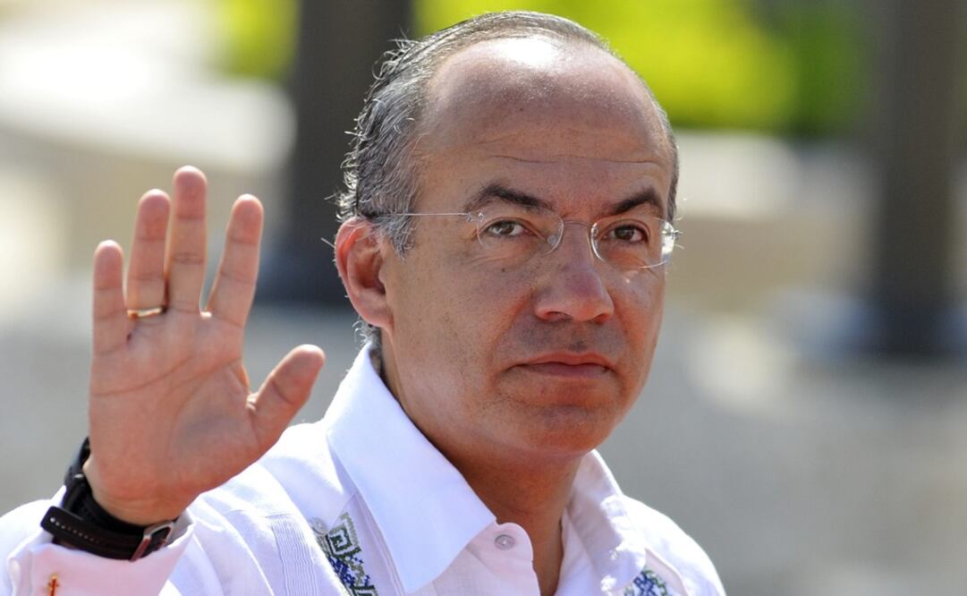 El ex presidente de México, Felipe Calderón. Foto Archivo EFE