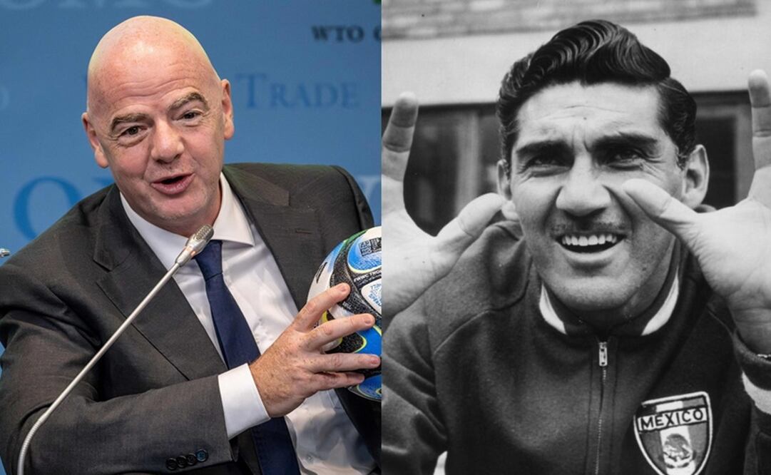 Gianni Infantino y Antonio Carbajal - Foto: Especial