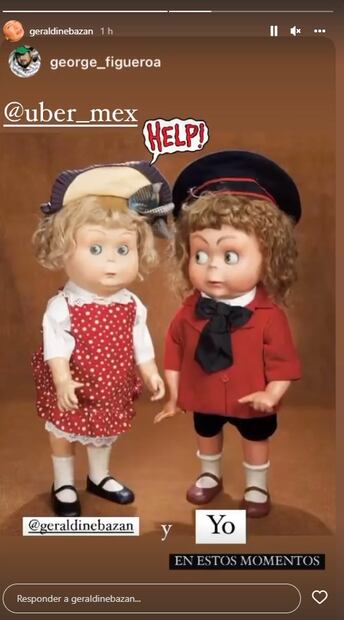 Geraldine Bazan denuncia que un Uber se robó sus cosas