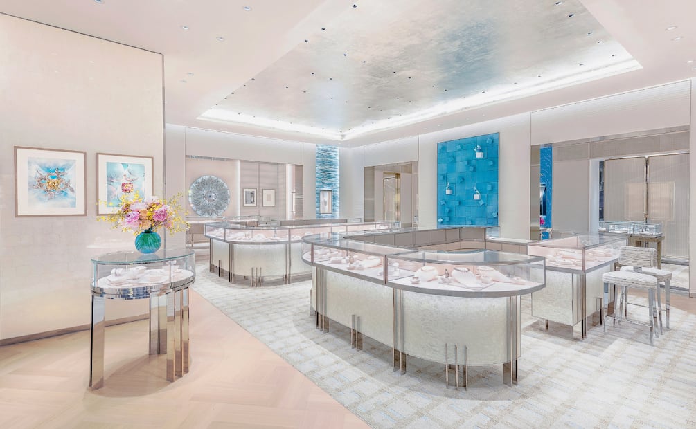 Boutique en El Palacio de Hierro Monterrey. Foto: Cortesía Tiffany & Co.