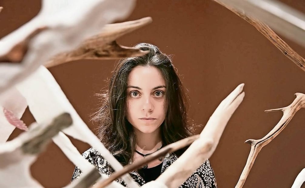 Camilla Alberti tiene un interés especial en los alebrijes. Foto: Instituto Italiano de Cultura