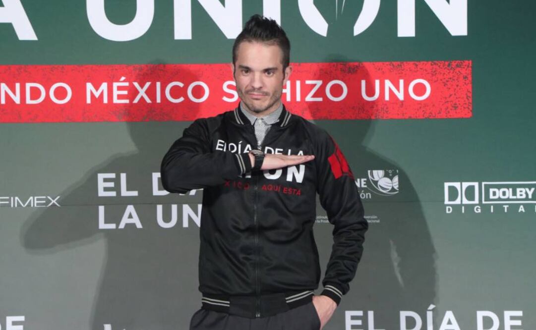 Kuno Becker presentó la cinta "El día de la unión" FOTO: ARIEL OJEDA / EL UNIVERSAL