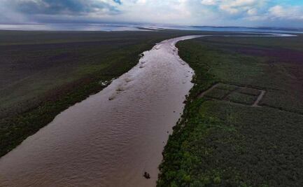 Tormenta "Alberto" aumenta almacenamiento en la Presa Vicente Guerrero en Cd. Victoria, Tamaulipas