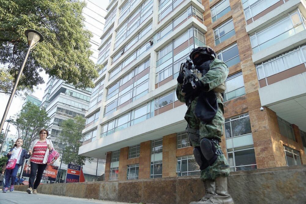 Dámaso López fue detenido en la Ciudad de México, en un edificio de apartamentos de la colonia Anzures (FERNANDO RAMÍREZ. XINHUA)
