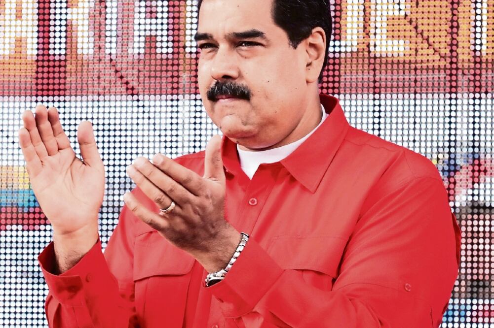 Unión. Nicolas Maduro pidió al Presidente mantener la unidad ante la presión por parte de Estados Unidos (ARCHIVO. EL UNIVERSAL)