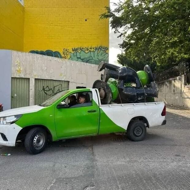 Roban icónicas ranas del Sr Frogs de Acapulco