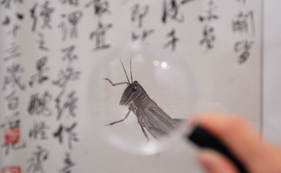 Entre las obras robadas mencionadas en los documentos judiciales había pinturas de los influyentes artistas del siglo XX Qi baishi, que pintaba acuarelas. FOTO: Archivo/Xinhua.