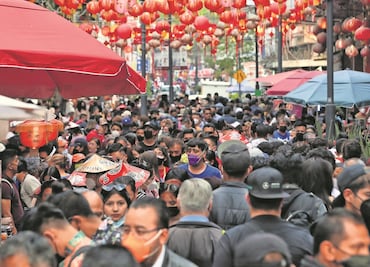 En el barrio chino "levanta el ánimo ver a la gente otra vez"