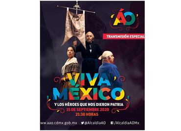 Alcaldías Cuajimalpa y Álvaro Obregón llaman a seguir festejos patrios virtuales