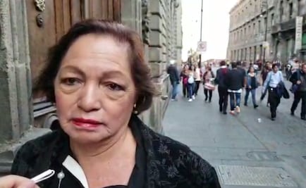 Chole, amiga de la infancia de AMLO, al borde del llanto en toma de protesta