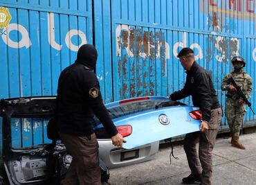 Catean local comercial en la alcaldía Cuauhtémoc; aseguran autopartes presuntamente robadas