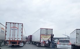 Transportistas protestan en casetas México-Querétaro y México-Pachuca; exigen frenar extorsiones y asesinatos 