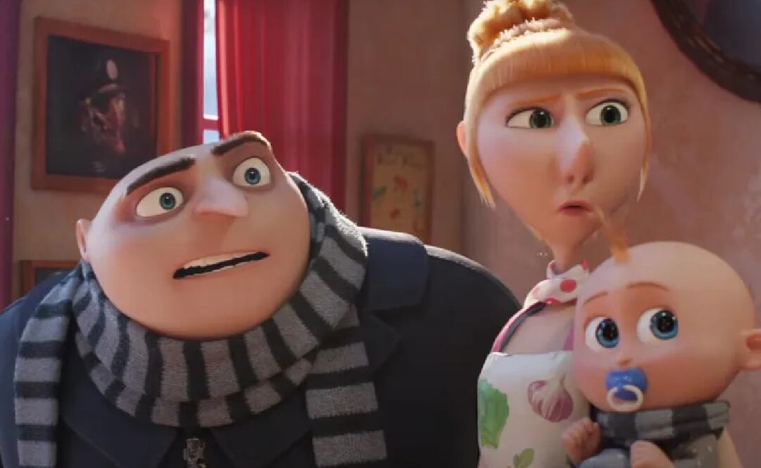En esta nueva entrega Gru se enfrentará a su hijo menor y un enemigo del pasado. Foto: Captura de pantalla