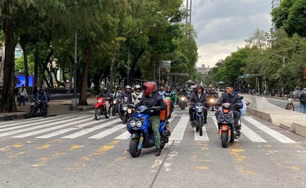 Tras más de 5 horas de bloqueos, repartidores de plataformas digitales liberan vialidades; tendrán mesa de diálogo con autoridades