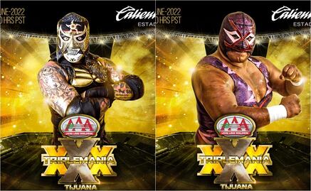 Pentagón Jr vs Villano IV protagonizarán lucha de máscaras en Triplemanía XXX Capítulo III