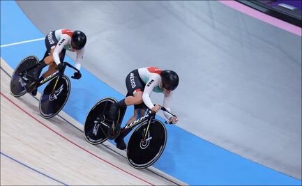 Equipo mexicano de Ciclismo de Velocidad termina quinto en París 2024