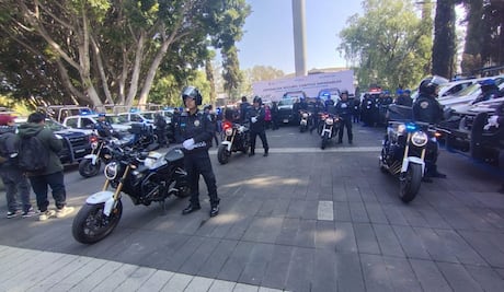 Refuerzan seguridad en Coyoacán; entregan 74 nuevas patrullas y unidades utilitarias