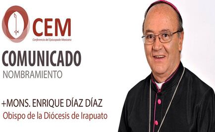 Papa Francisco nombra a Enrique Díaz como obispo de Irapuato