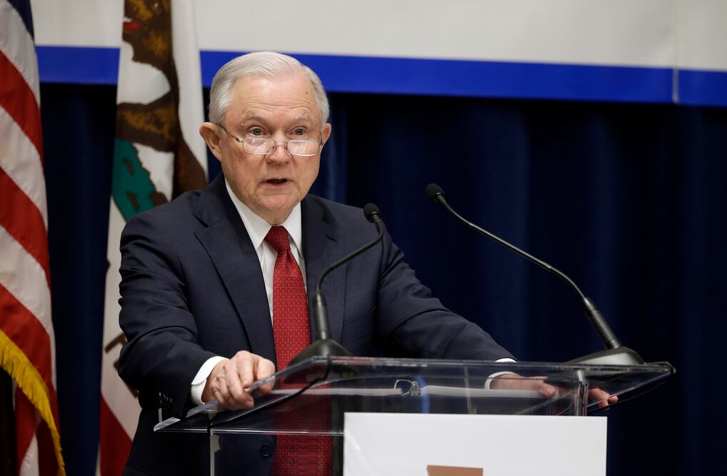 El fiscal general de Estados Unidos, Jeff Sessions (Foto: Reuters)
