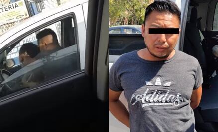 Exhiben a sujeto agrediendo a mujer dentro de un auto en NL; ya fue detenido 