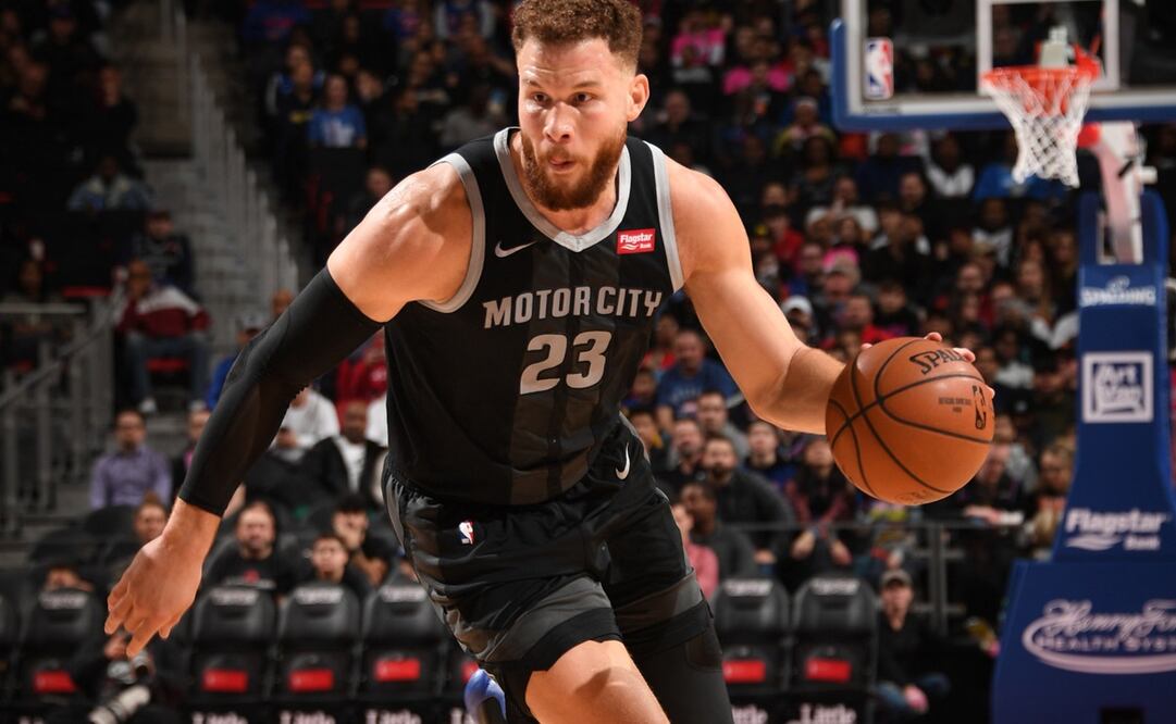Griffin durante su etapa en Detroit Pistons / Foto: NBA