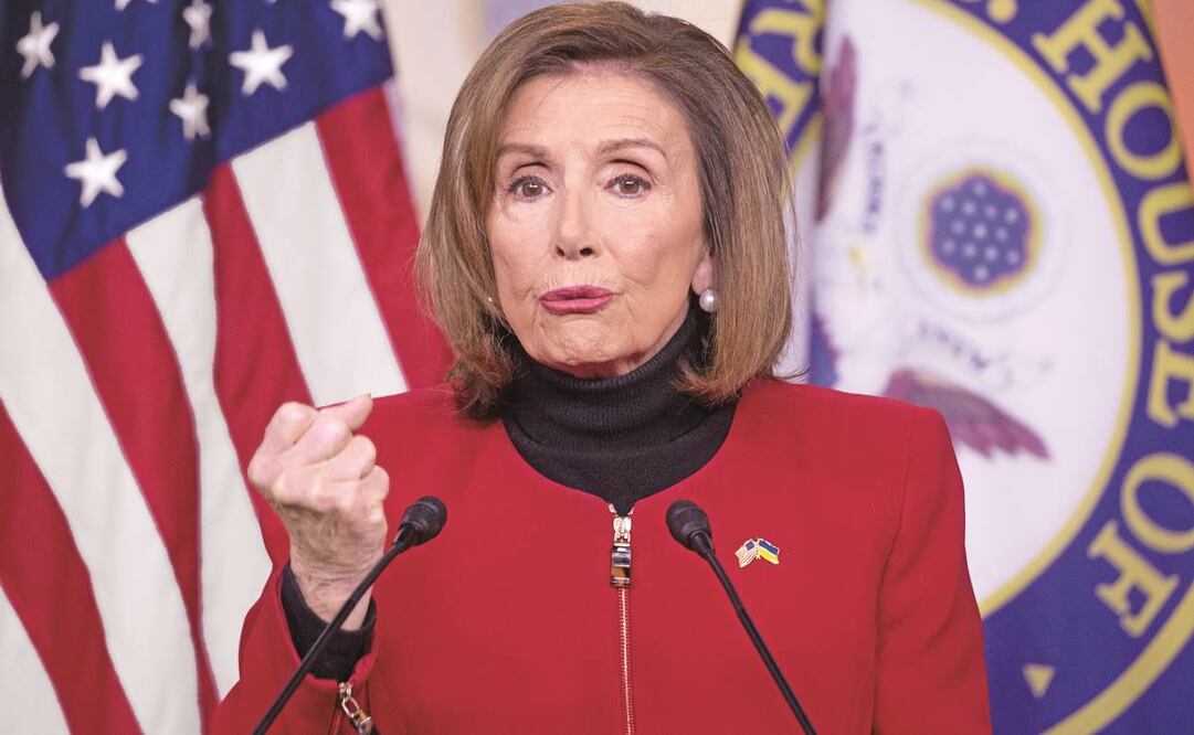La demócrata Nancy Pelosi dejará el liderazgo de su partido en la Cámara de Representantes. Foto: Michael Reynolds/EFE