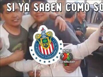 Chivas empató en su visita a Pachuca y los memes no perdonaron el resultado