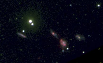 Los astrónomos localizan siete grupos de galaxias enanas